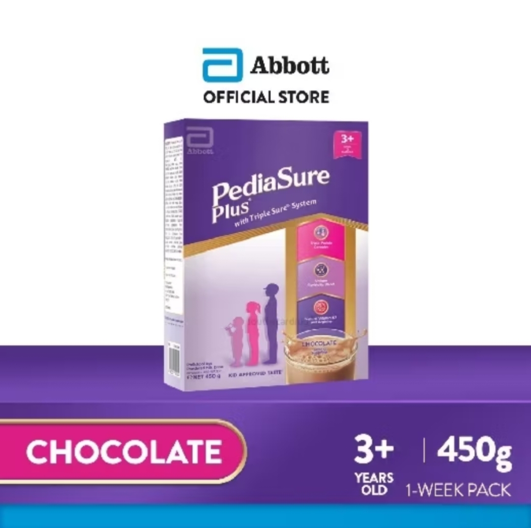 Pediasure Plus Chocolate with Triple Sure System 450g